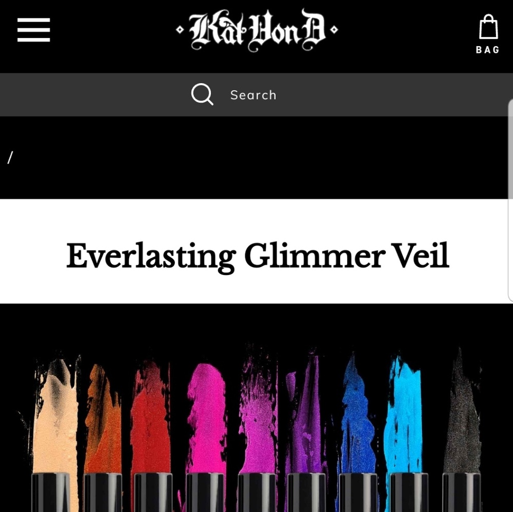BNIB Kat Von D Everlasting Glimmer Veil STARFLYER - Picture 5 of 8